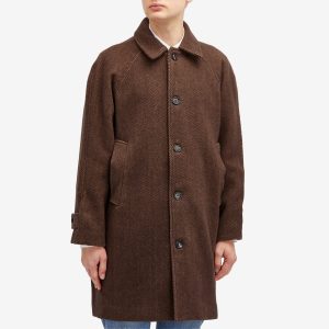 Corridor Herringbone Raglan Overcoat