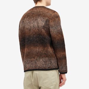 Universal Works Ombre Wool Fleece Cardigan