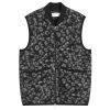 Universal Works Leopard Wool Fleece Gilet
