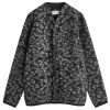 Universal Works Leopard Wool Fleece Cardigan