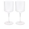 ferm LIVING Ripple White Wine Glasses - Set of 2