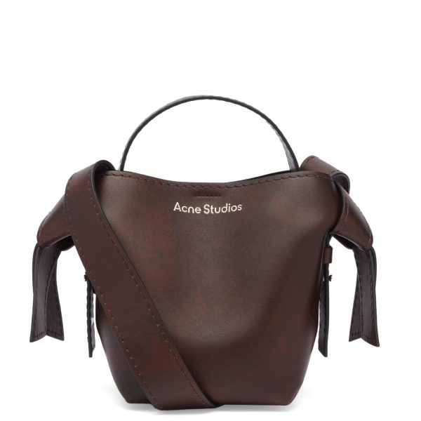 Acne Studios  Musubi Mini Aged Leather Handbag