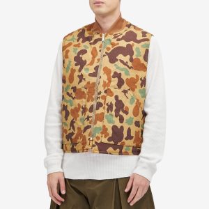 Beams Plus Camo Work Puffer Vest