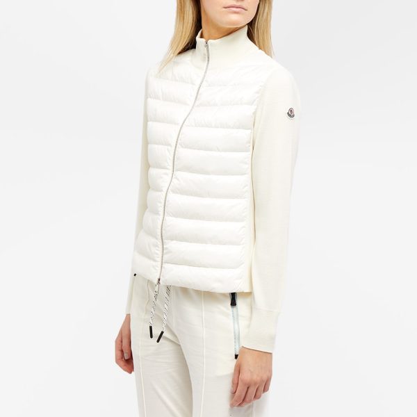 Moncler Padded High Neck Cardigan