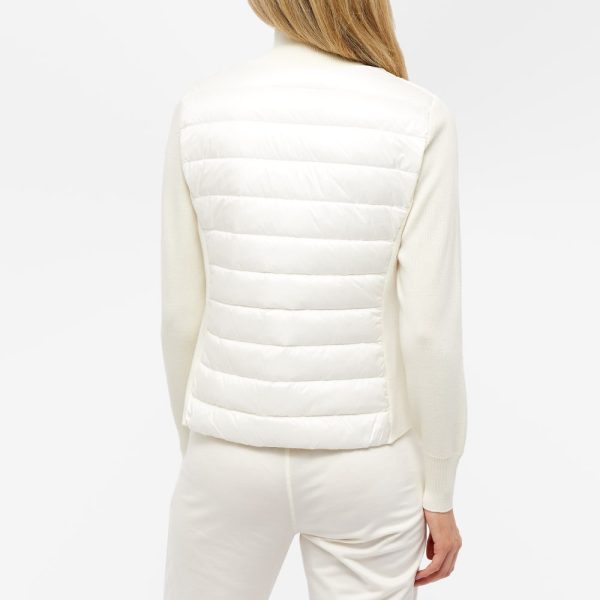 Moncler Padded High Neck Cardigan