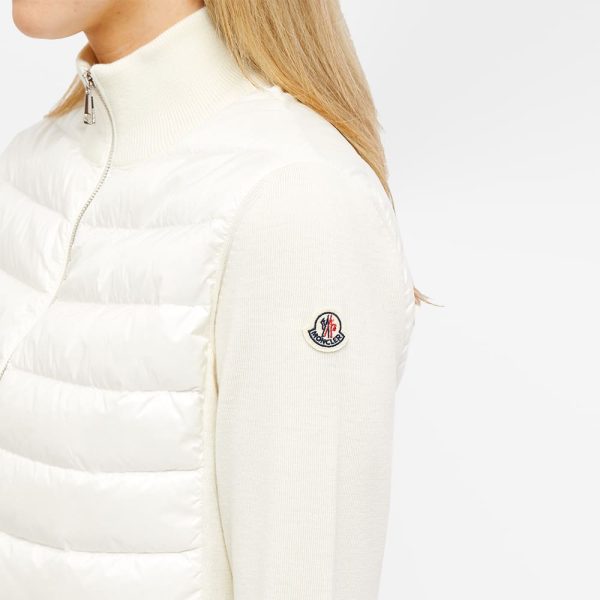 Moncler Padded High Neck Cardigan