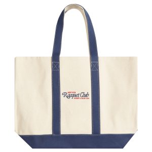 Sporty & Rich 94 Racquet Club Two Tone Tote Bag