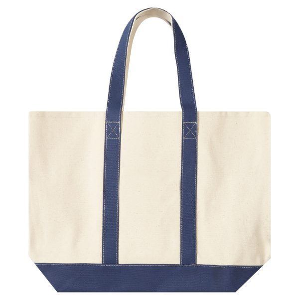 Sporty & Rich 94 Racquet Club Two Tone Tote Bag