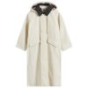 Barbour x Alexa Chung Hooded Trench Coat