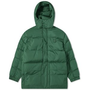 Maison Kitsune Tonal Fox Head Patch Hooded Puffer Jacket