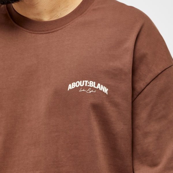 about:blank Arched Logo T-Shirt