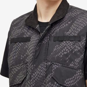 Maharishi Reflective Camo Padded Flak Vest