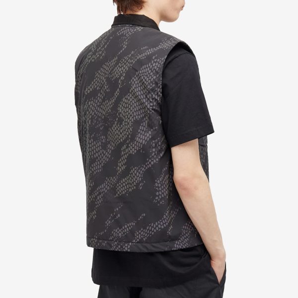 Maharishi Reflective Camo Padded Flak Vest