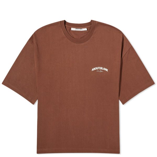 about:blank Arched Logo T-Shirt