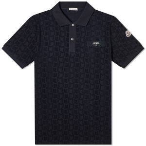 Moncler Towelling Monogram Polo