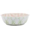 Damson Madder Gingham Salad Bowl