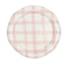 Damson Madder Gingham Saucer