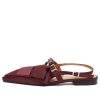 GANNI Big Bow Slingback Ballerina