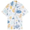 Paul Smith Pixilated Flower Print Shirt