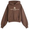 Sporty & Rich H&W Crest Cropped Hoodie