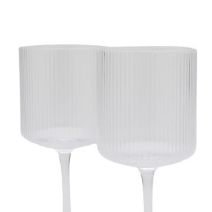 ferm LIVING Ripple Red Wine Glasses - Set of 2