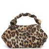 GANNI Leopard Bou Bag Small