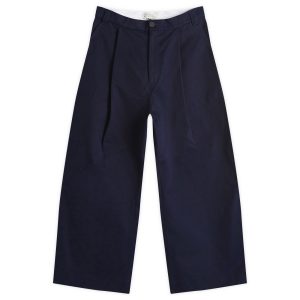 Studio Nicholson Sorte Deep Pleat Volume Twill Pant