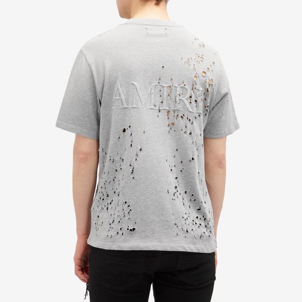 AMIRI MA Shotgun Embroidered Logo T-Shirt