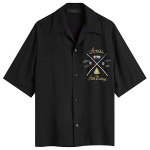 AMIRI Pool Cue Bowling Shirt