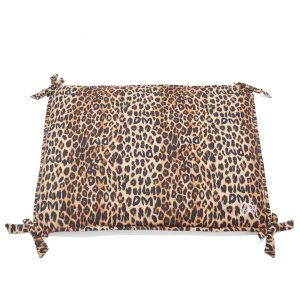 Damson Madder Leopard Pet Bed