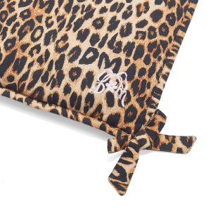 Damson Madder Leopard Pet Bed