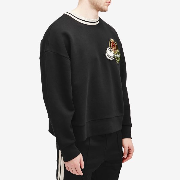 Moncler Genius x Palm Angels Racing Badge Sweatshirt