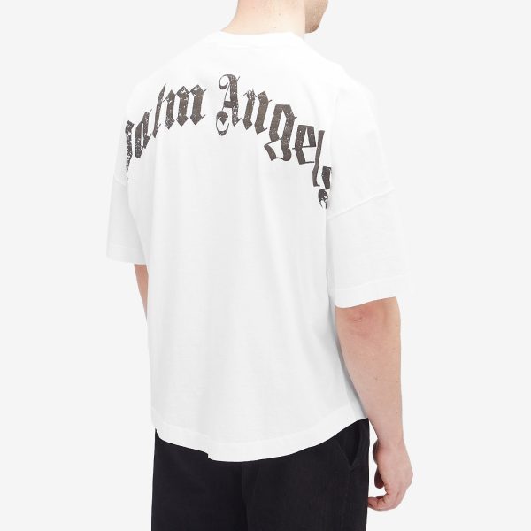 Palm Angels Curved Logo T-Shirt