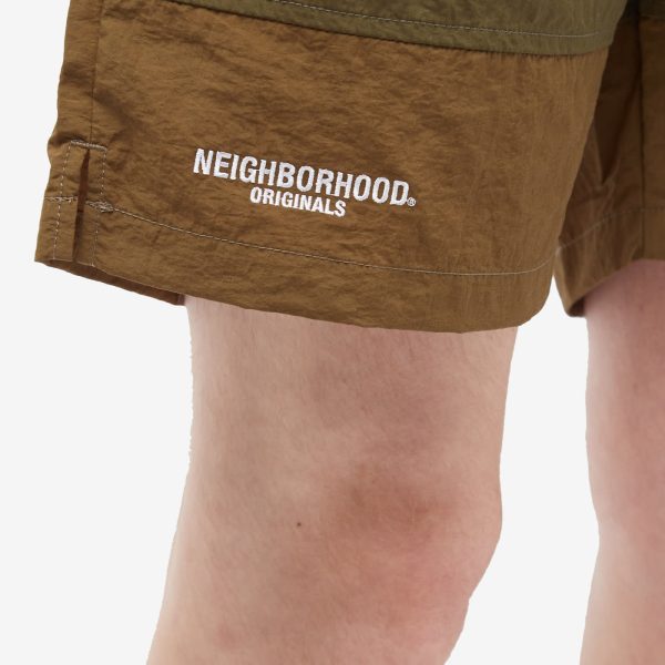 Neighborhood Nylon Logo Swim Shorts