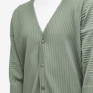 Homme Plissé Issey Miyake Pleated Cardigan