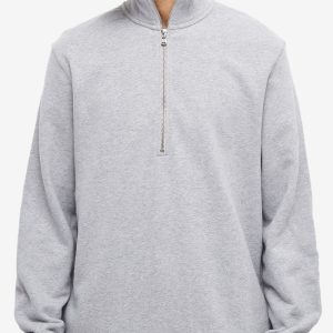 Sunspel Quarter Zip Knit