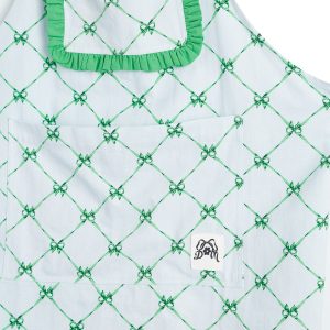 Damson Madder Valerie Green Bows Apron