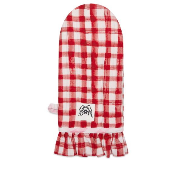 Damson Madder Gingham Single Oven Mitt