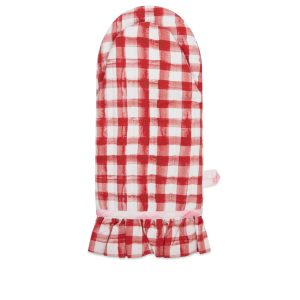 Damson Madder Gingham Single Oven Mitt