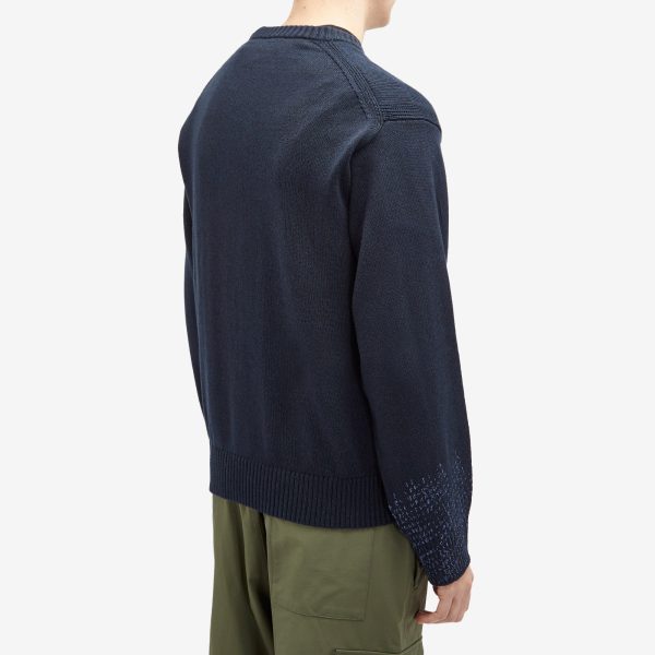 Paul Smith Pixilated Flower Crew Sweater