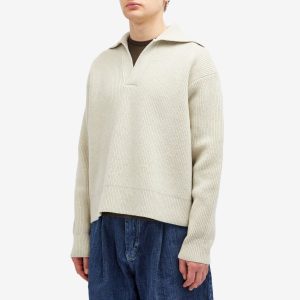 Studio Nicholson Nash Rib Polo Knit