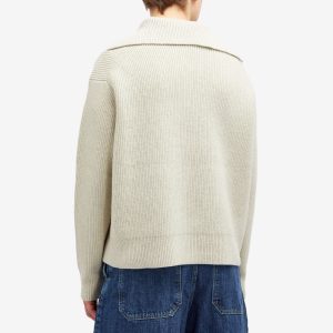 Studio Nicholson Nash Rib Polo Knit