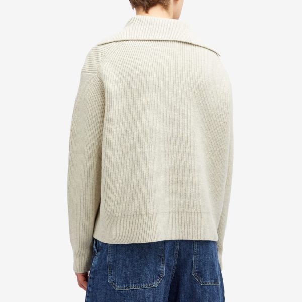 Studio Nicholson Nash Rib Polo Knit