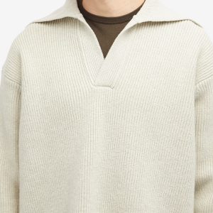 Studio Nicholson Nash Rib Polo Knit