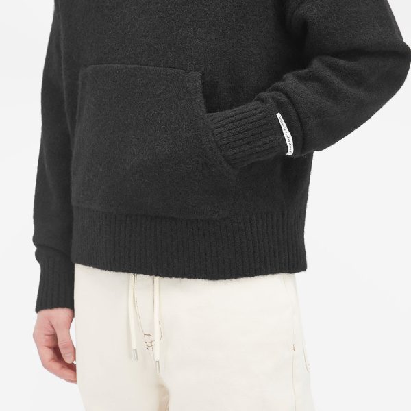 about:blank Moderate Knitted Hoodie