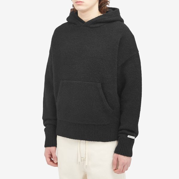 about:blank Moderate Knitted Hoodie