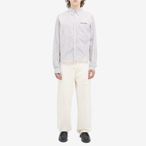 about:blank Stripe Oxford Shirt