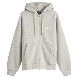 Dime Cursive Small Logo Zip-Hoodie