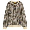 Dime Houndstooth Knit Sweater