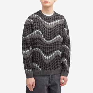 Dime Houndstooth Knit Sweater